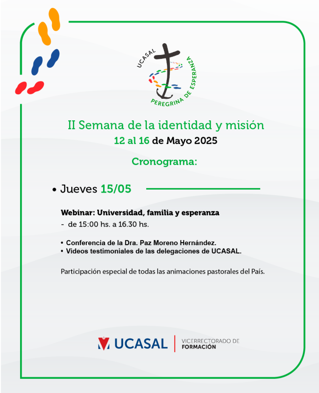 Jueves 15 - Publicacion - Programa - semana de la Identidad y la Misión 2025